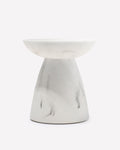 Marble Pedestal 3-Wick Candle Holder