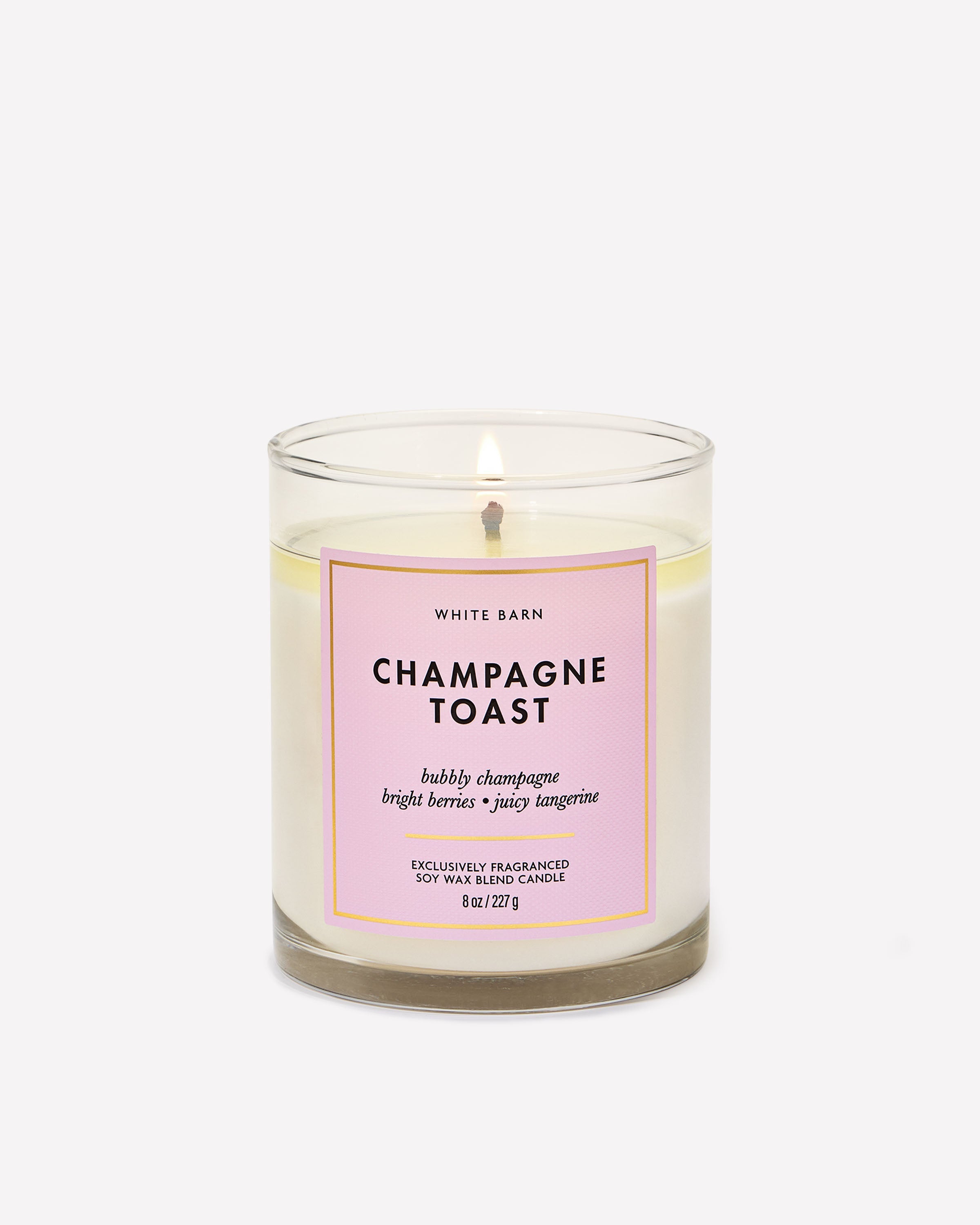Champagne Toast Single Wick Candle