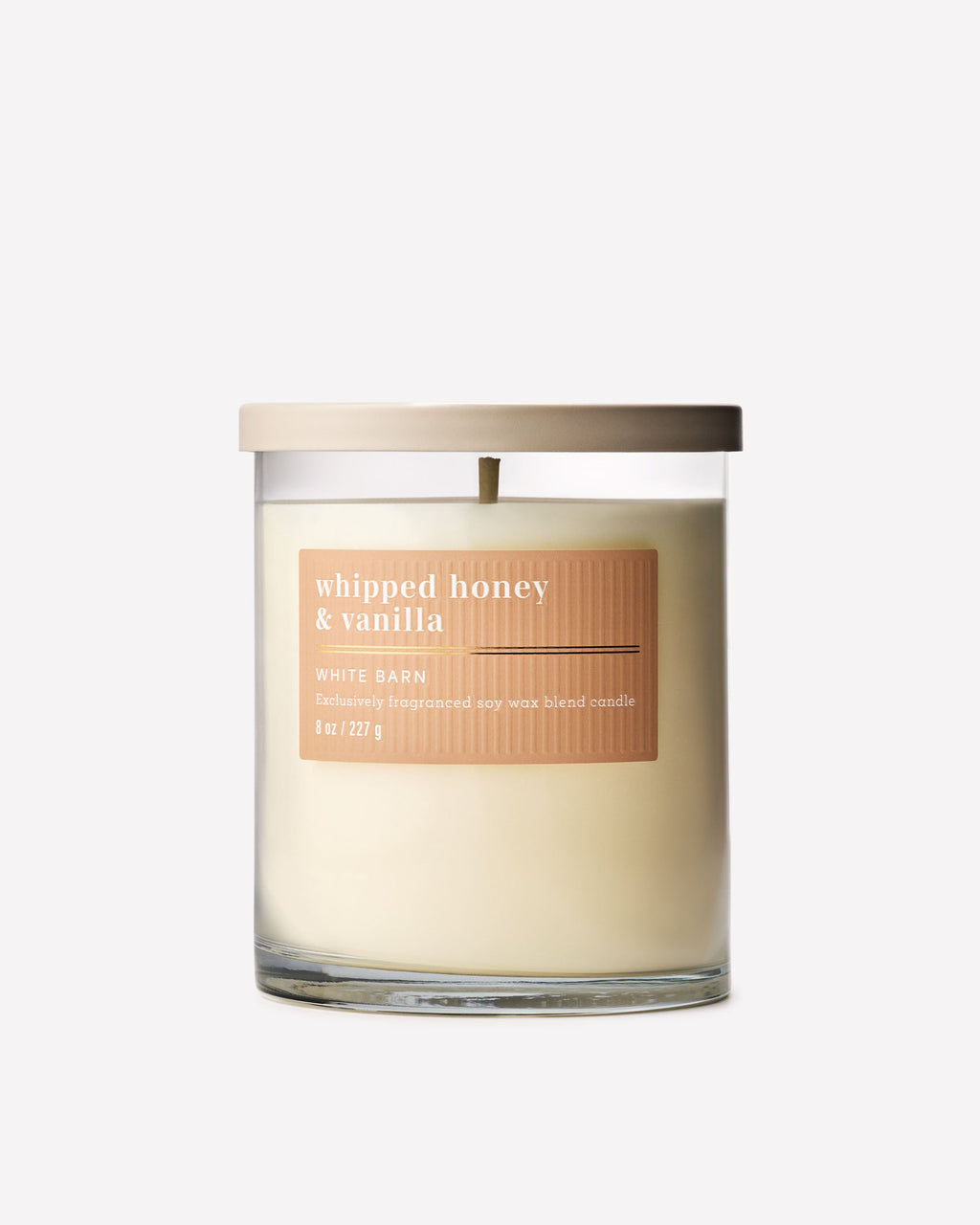 Whipped Honey & Vanilla Single Wick Candle