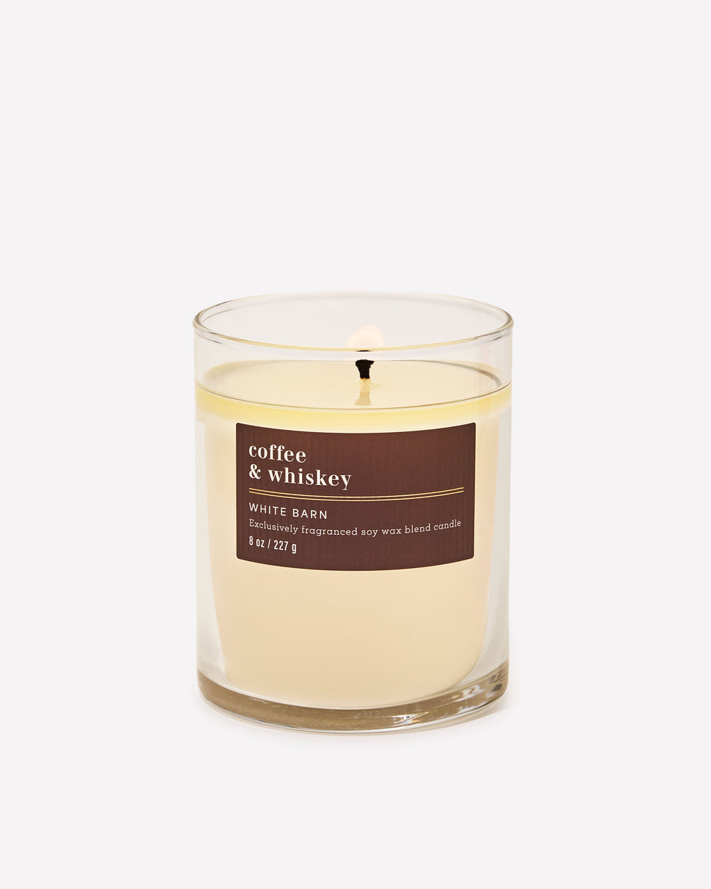 Coffee & Whiskey Single Wick Candle
