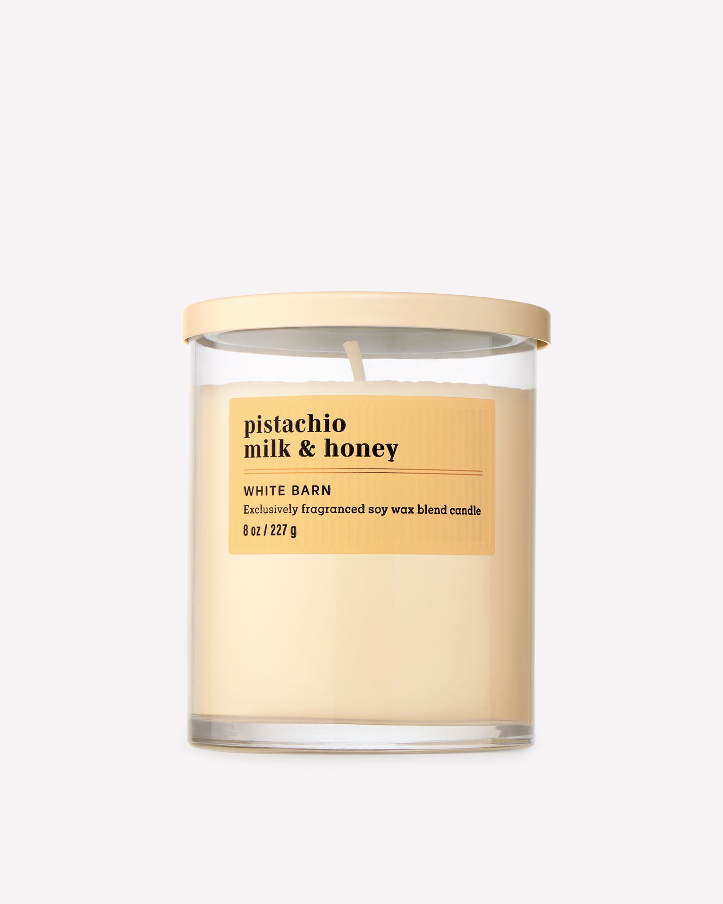 Pistachio Milk & Honey Single Wick Candle