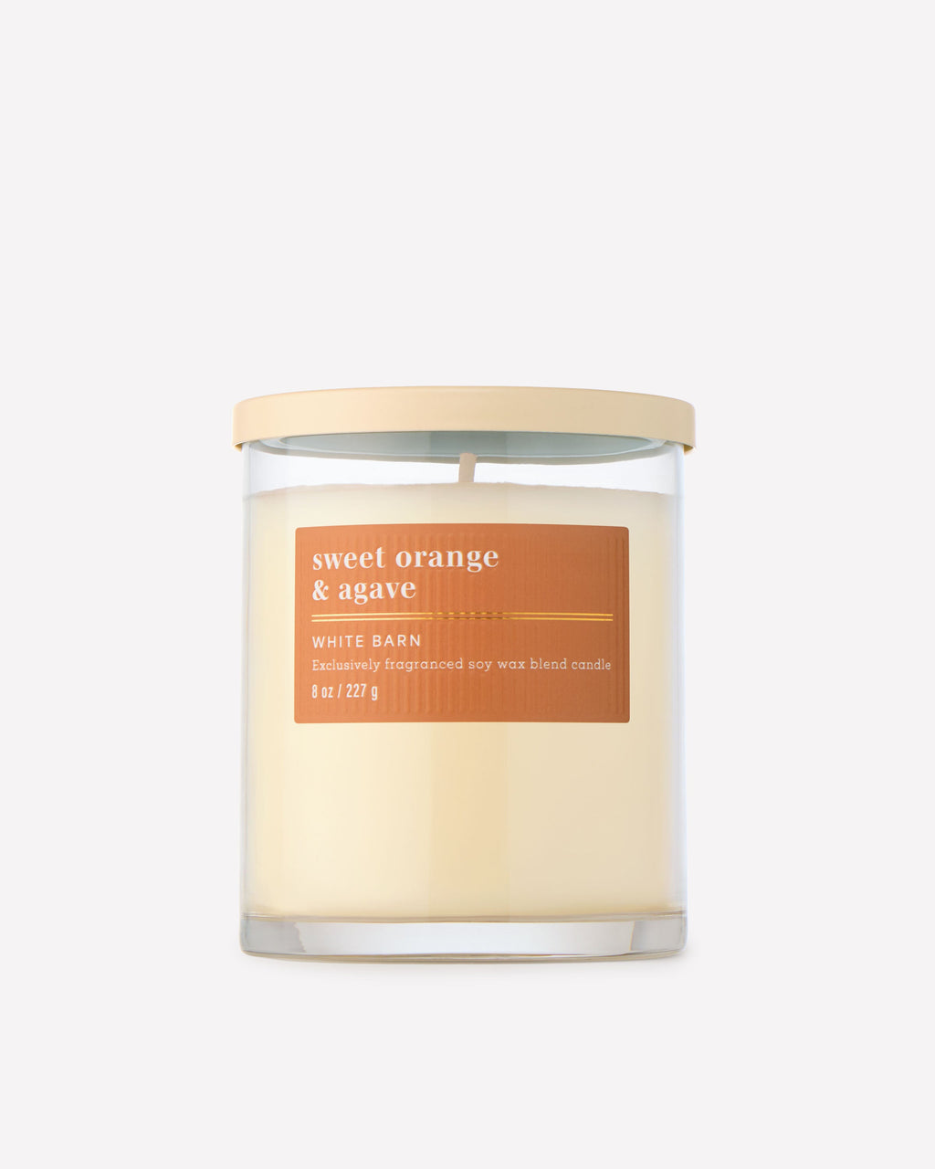 Sweet Orange & Agave Single Wick Candle