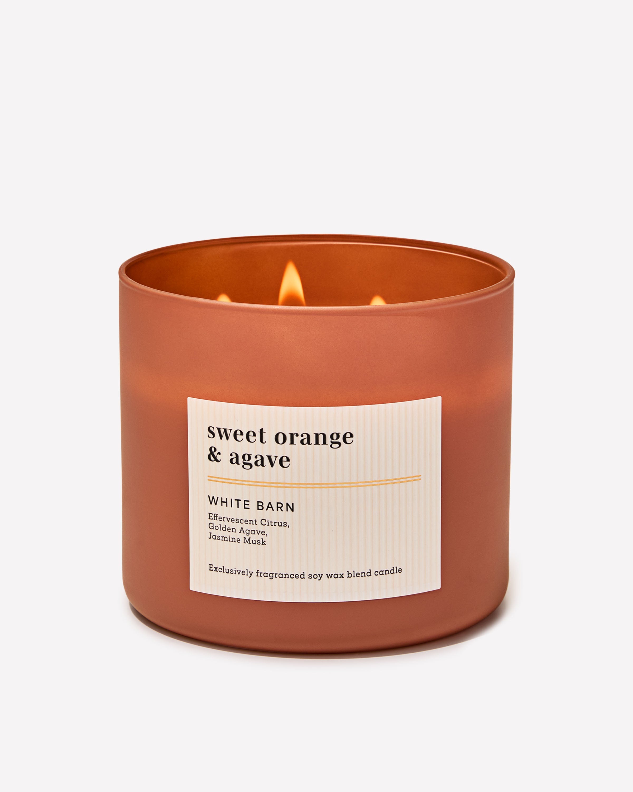 Sweet Orange & Agave 3-Wick Candle