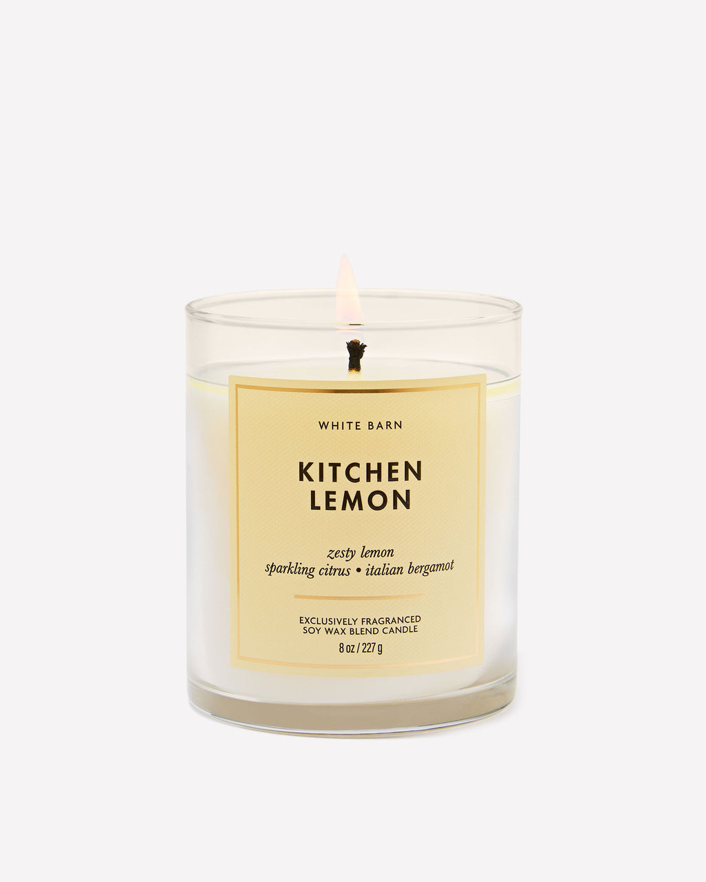 Kitchen Lemon Single Wick Candle