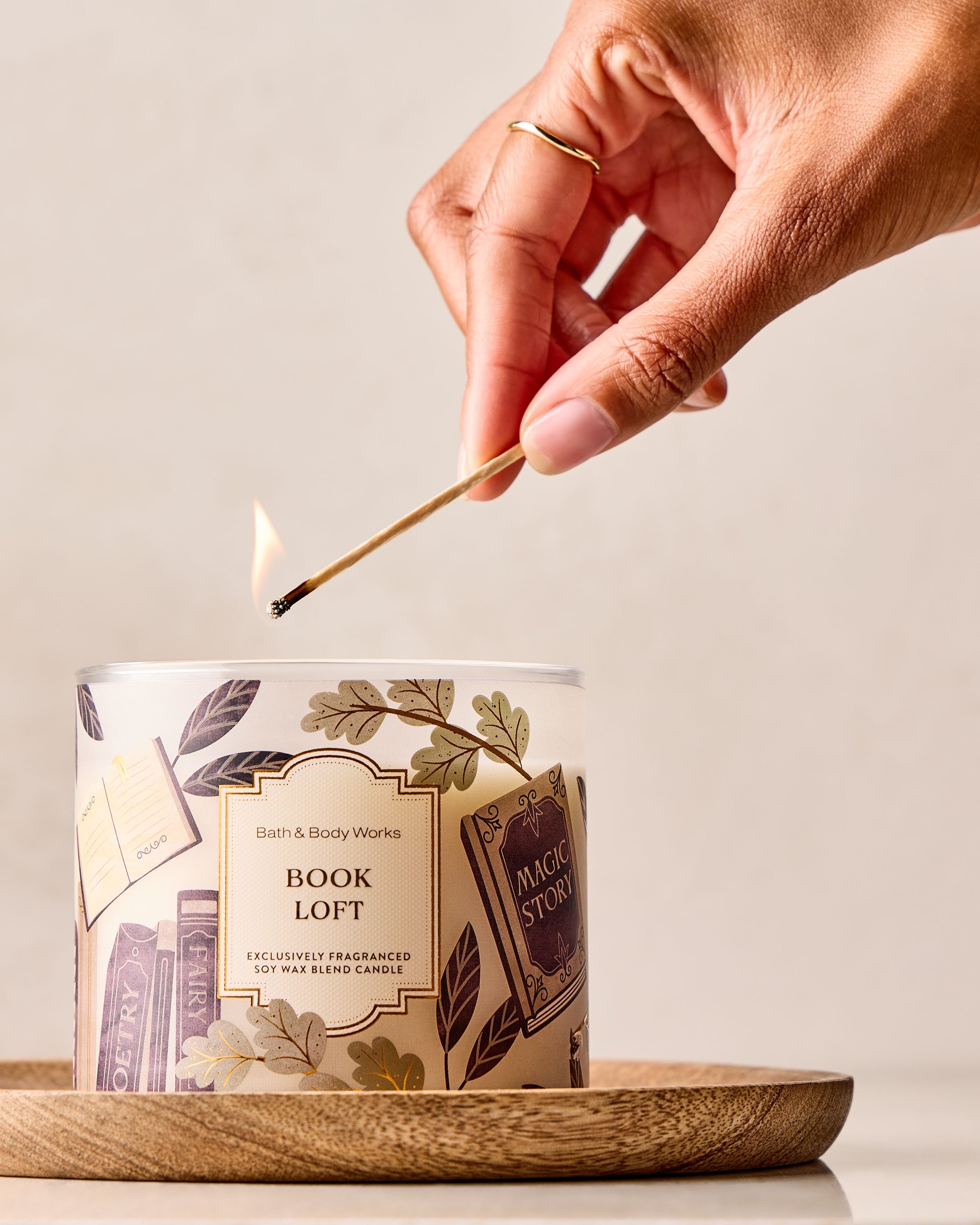 Book Loft 3-Wick Candle