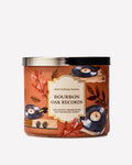 Bourbon Oak Records 3-Wick Candle