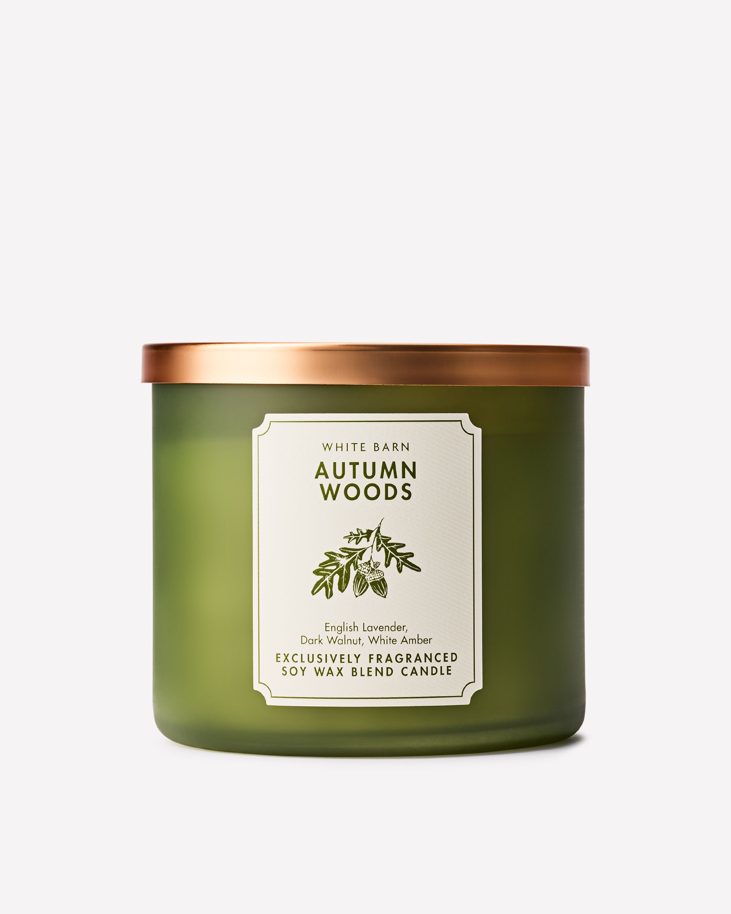 Autumn Woods 3-Wick Candle