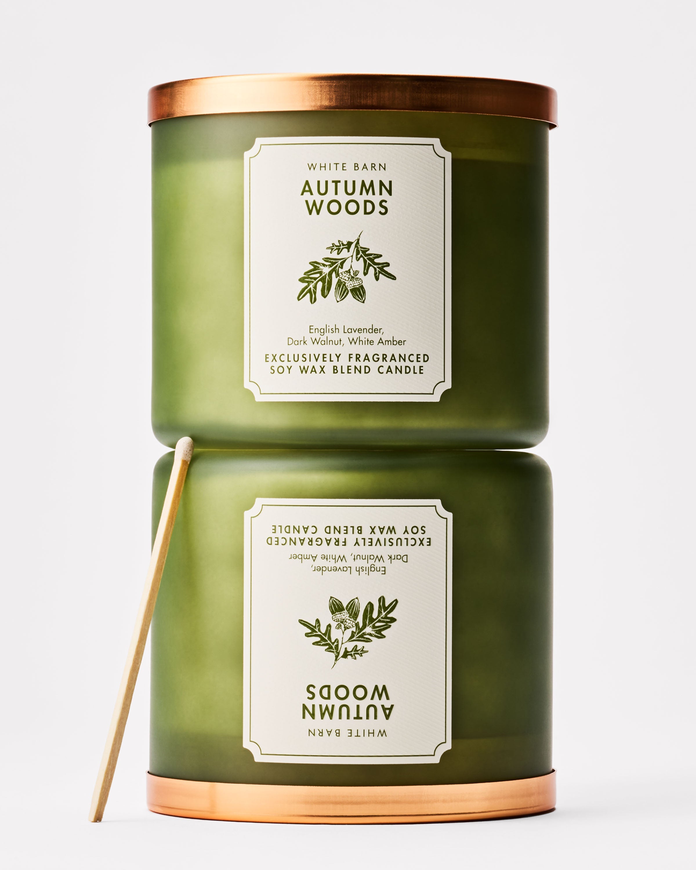 Autumn Woods 3-Wick Candle