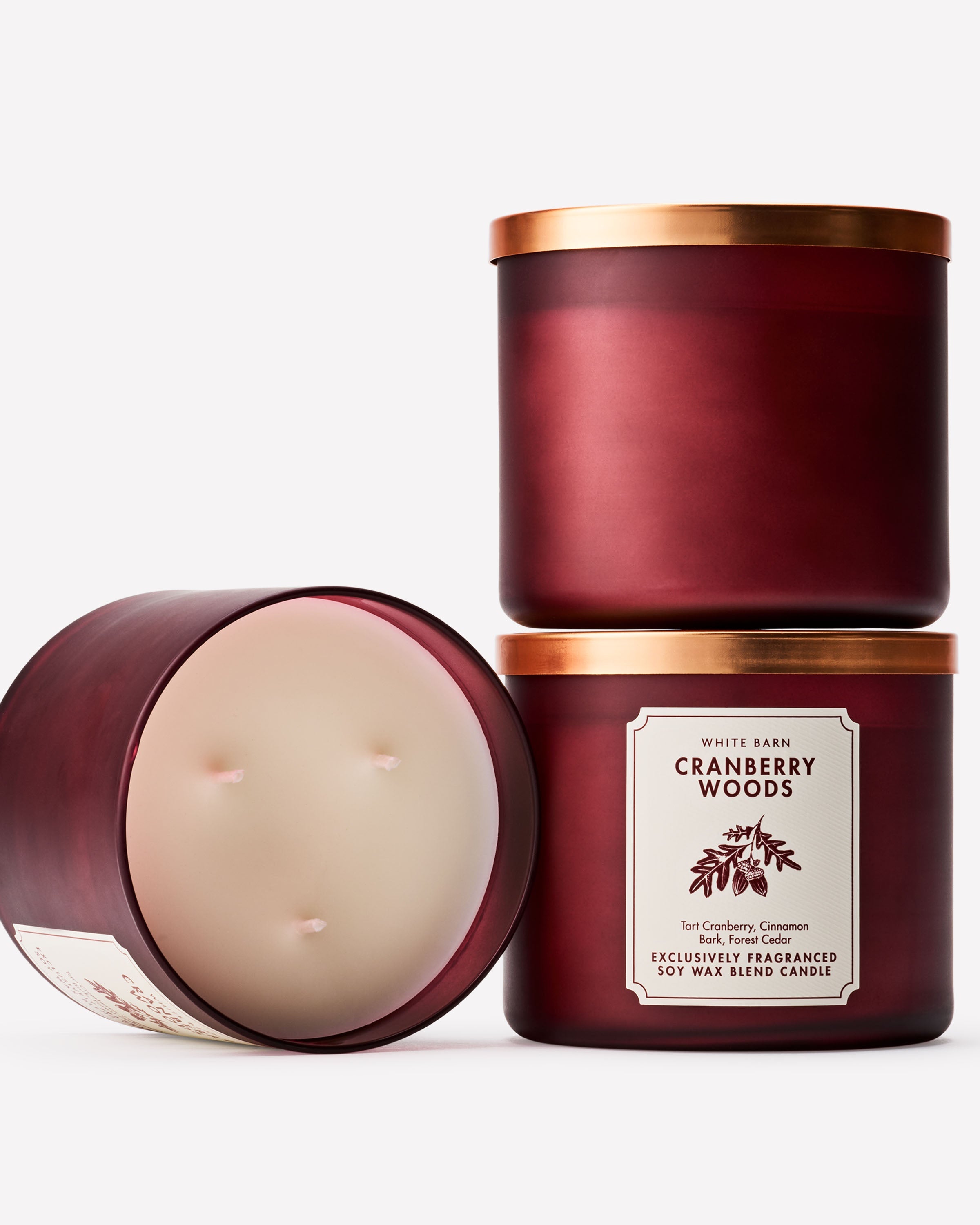 Cranberry Woods 3-Wick Candle