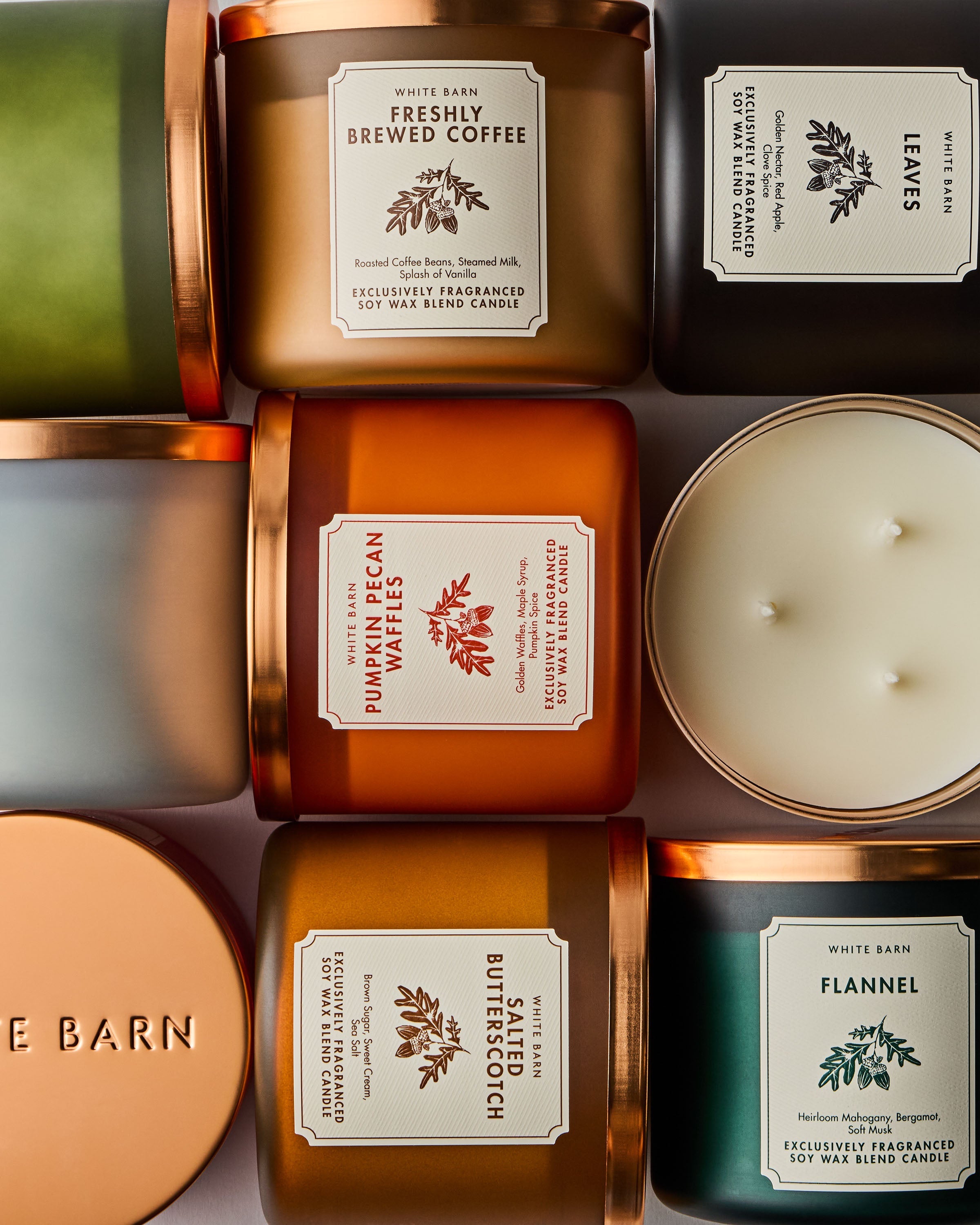 Flannel 3-Wick Candle