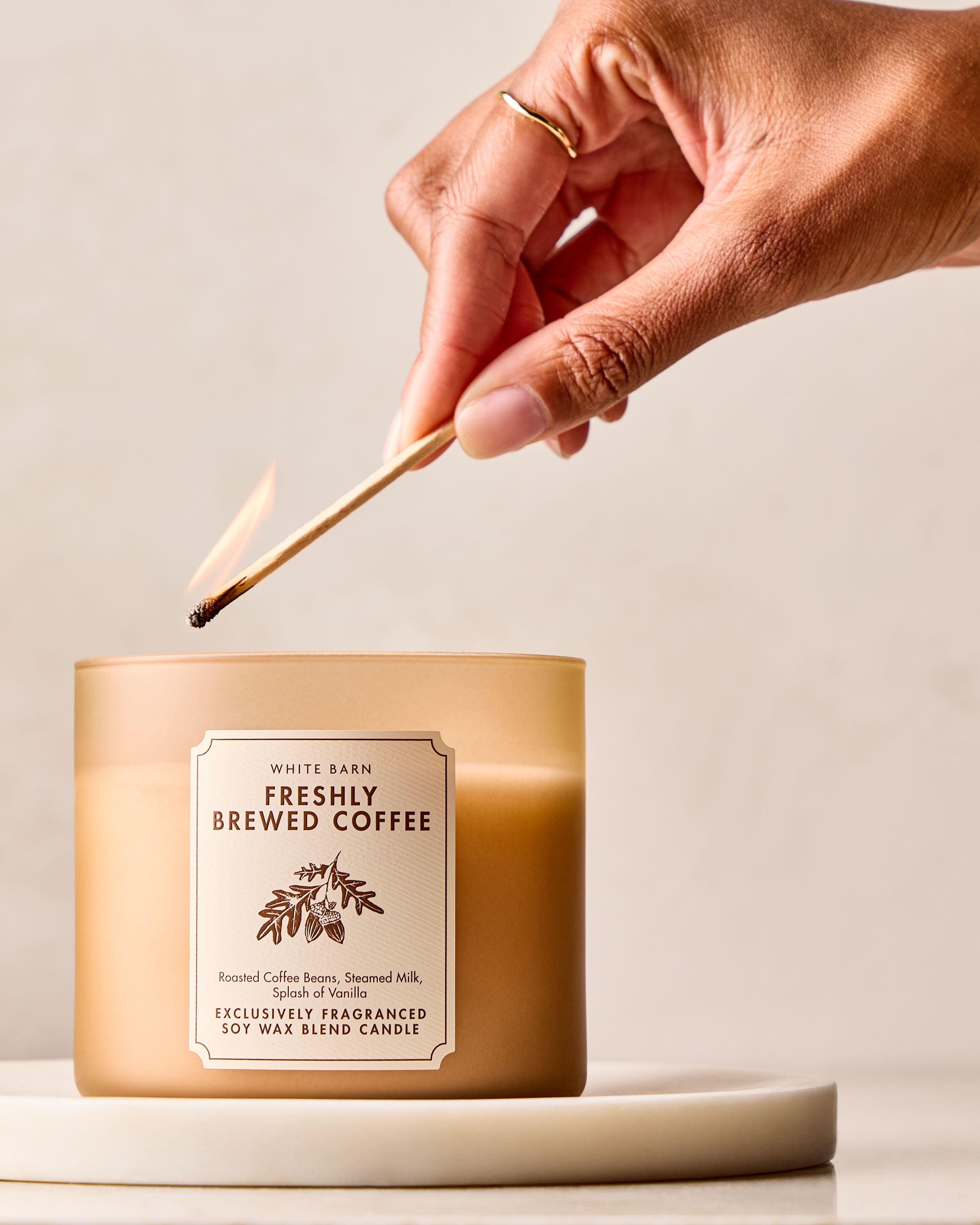 Freshly Brewed Coffee 3-Wick Candle