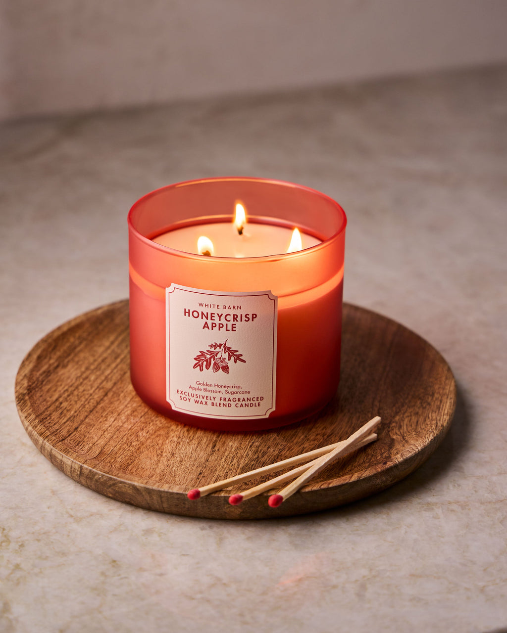 Honeycrisp Apple 3-Wick Candle