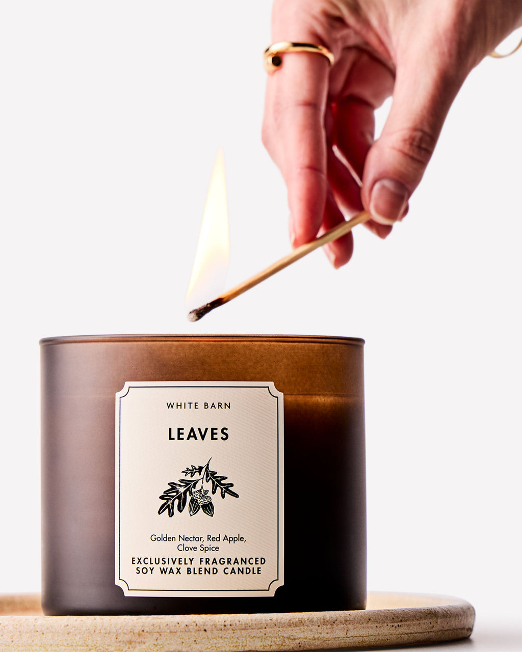 Leaves 3-Wick Candle