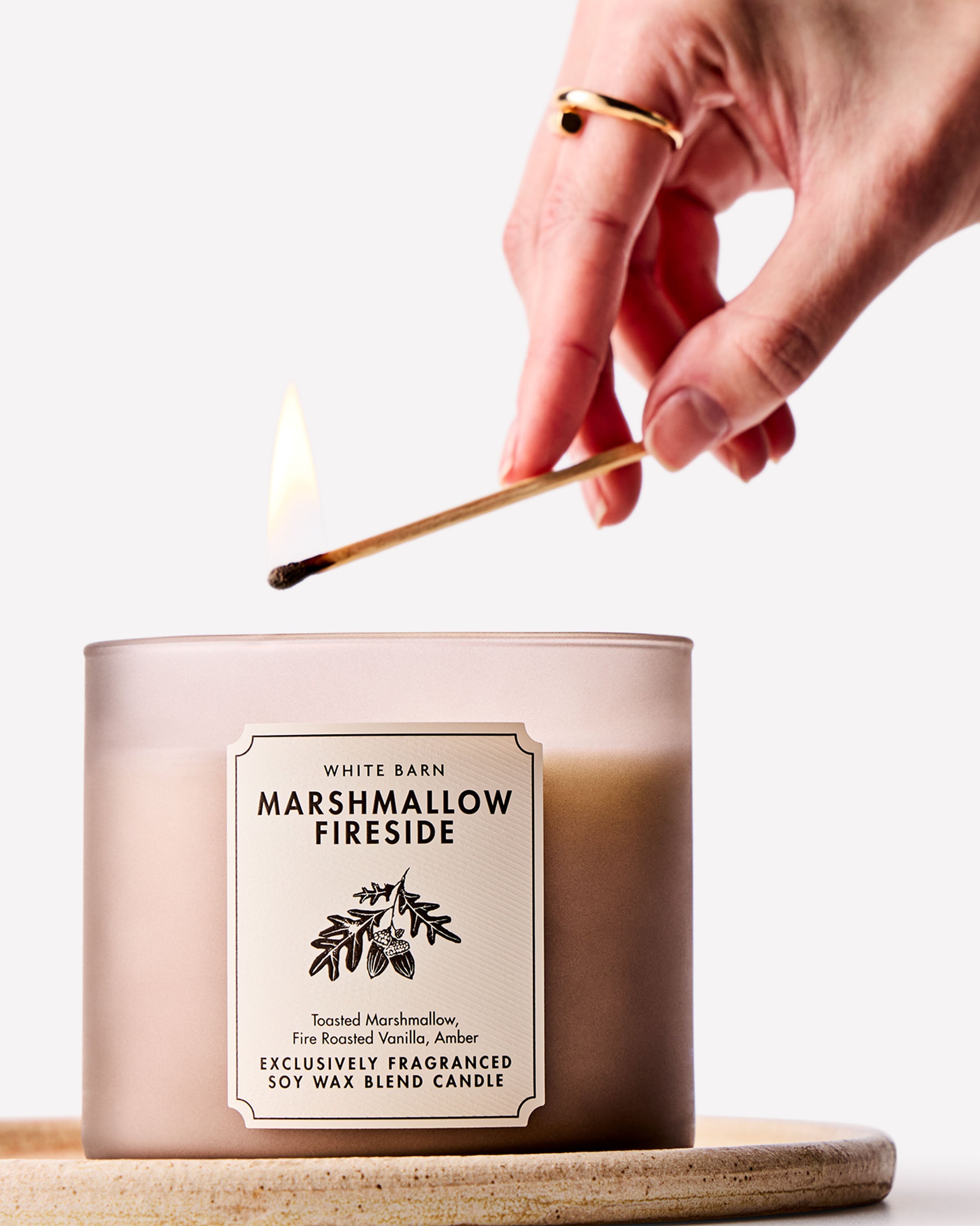 Marshmallow Fireside 3-Wick Candle