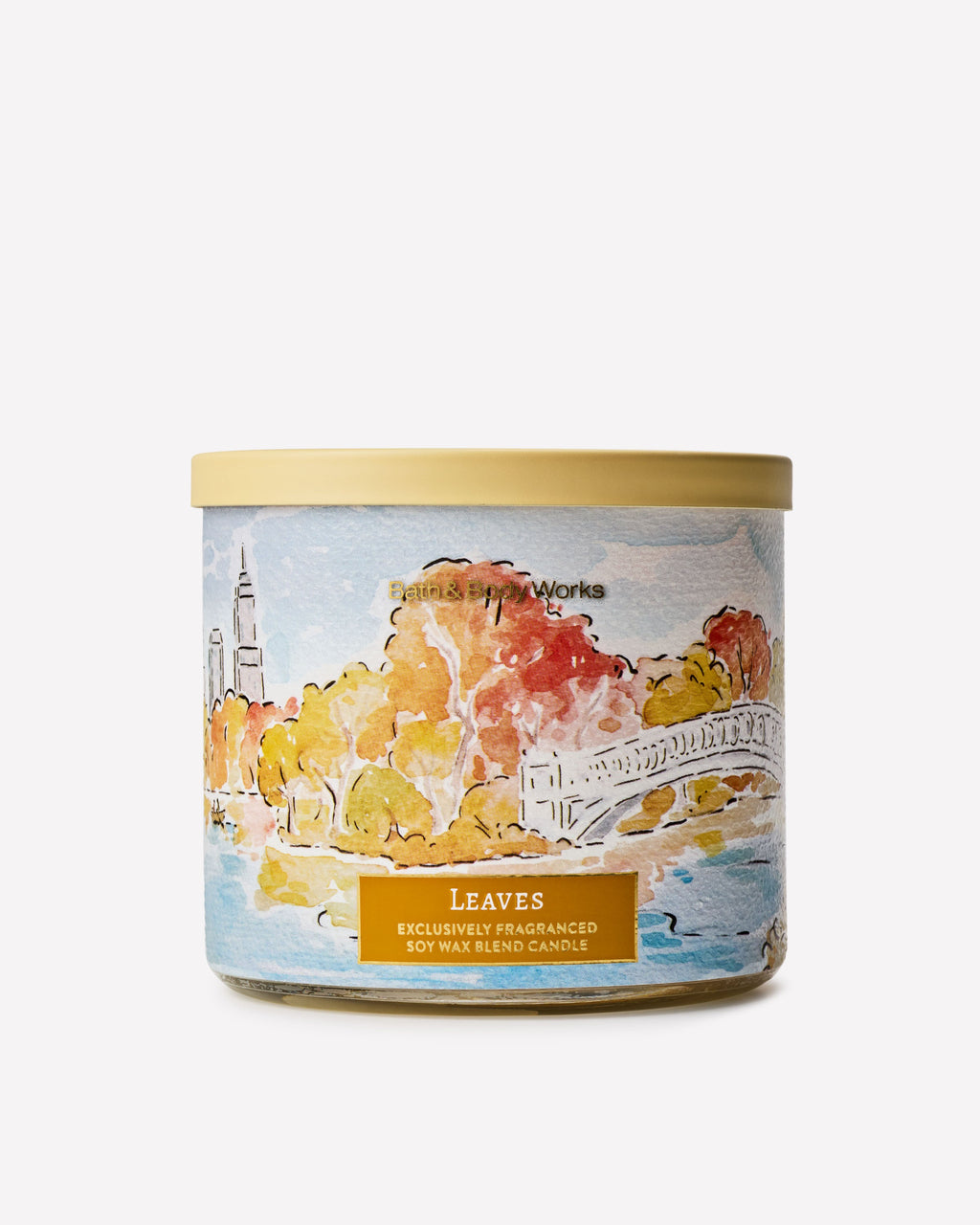 Leaves 3-Wick Candle