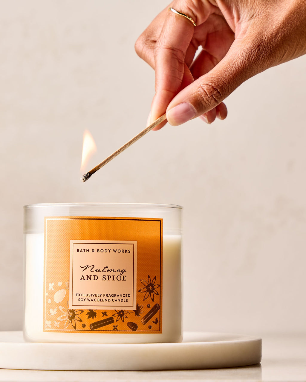 Nutmeg & Spice 3-Wick Candle