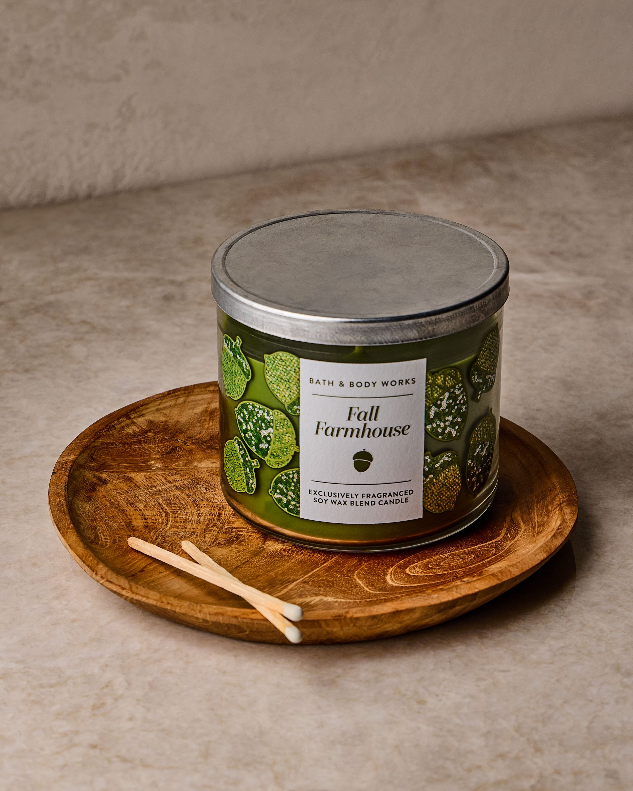 Fall Farmhouse 3-Wick Candle