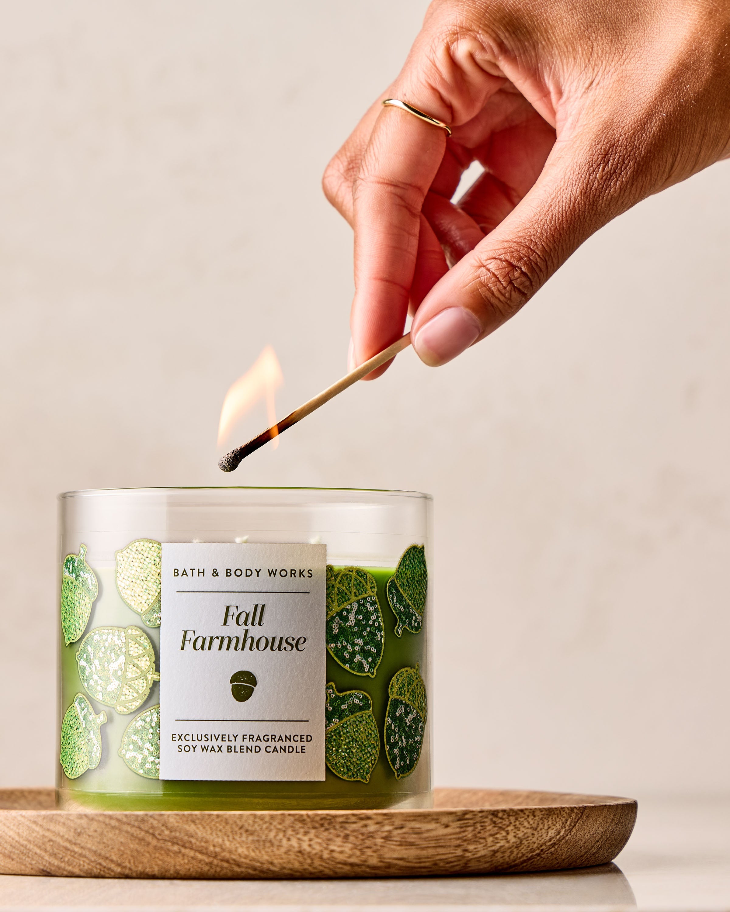 Fall Farmhouse 3-Wick Candle