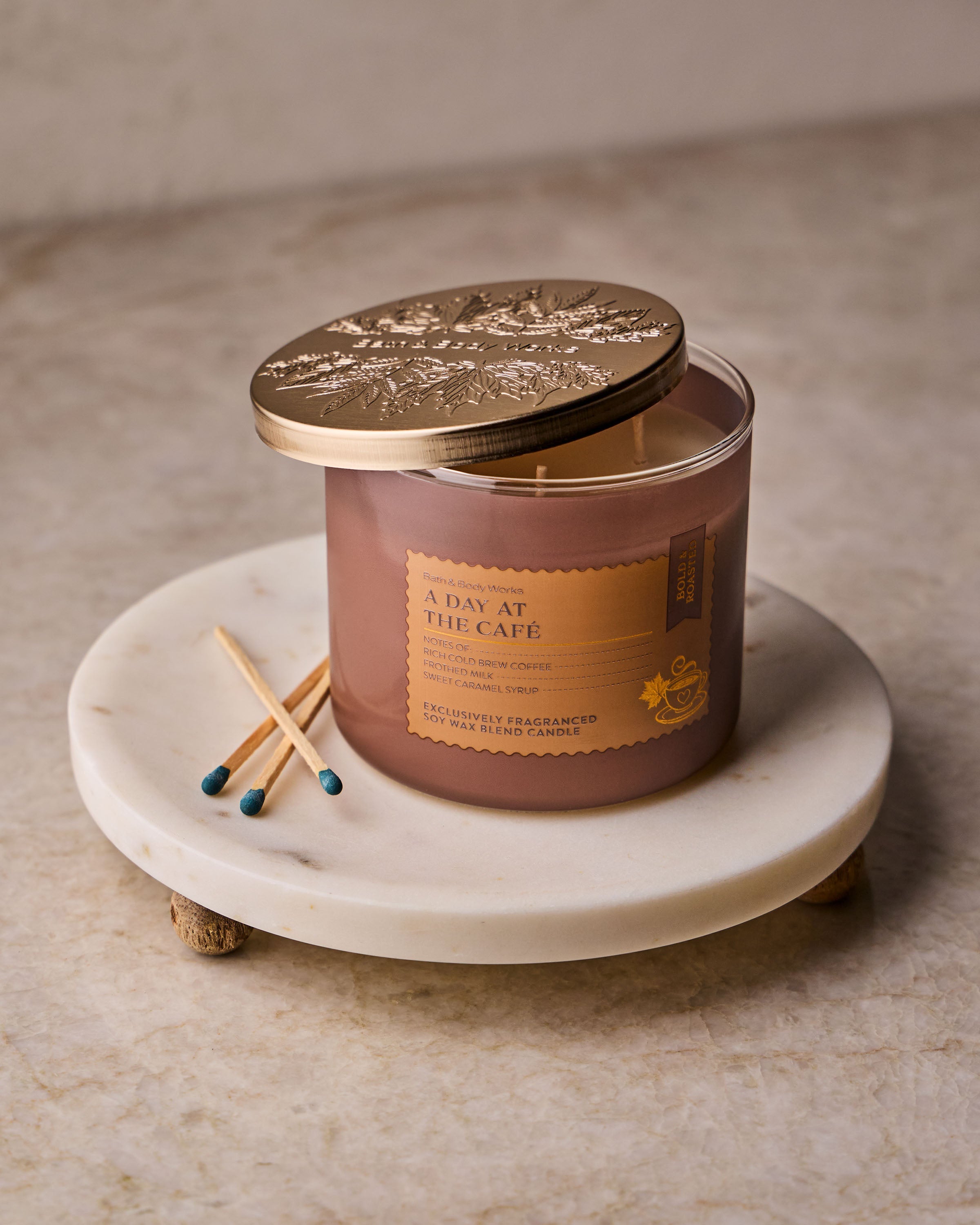 A Day At The Café 3-Wick Candle