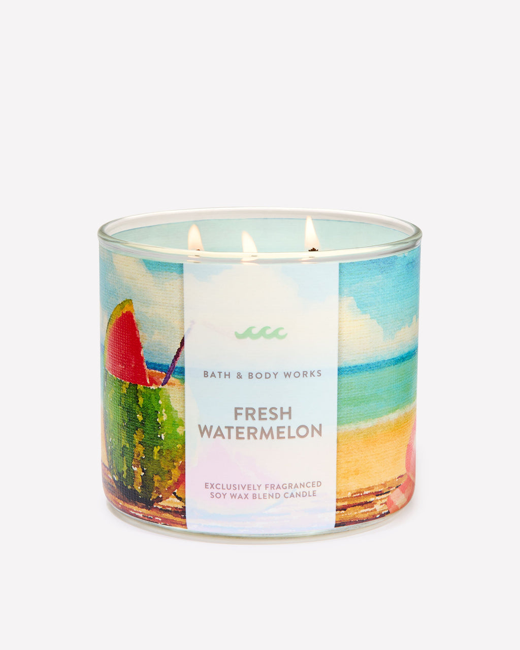 Fresh Watermelon 3-Wick Candle