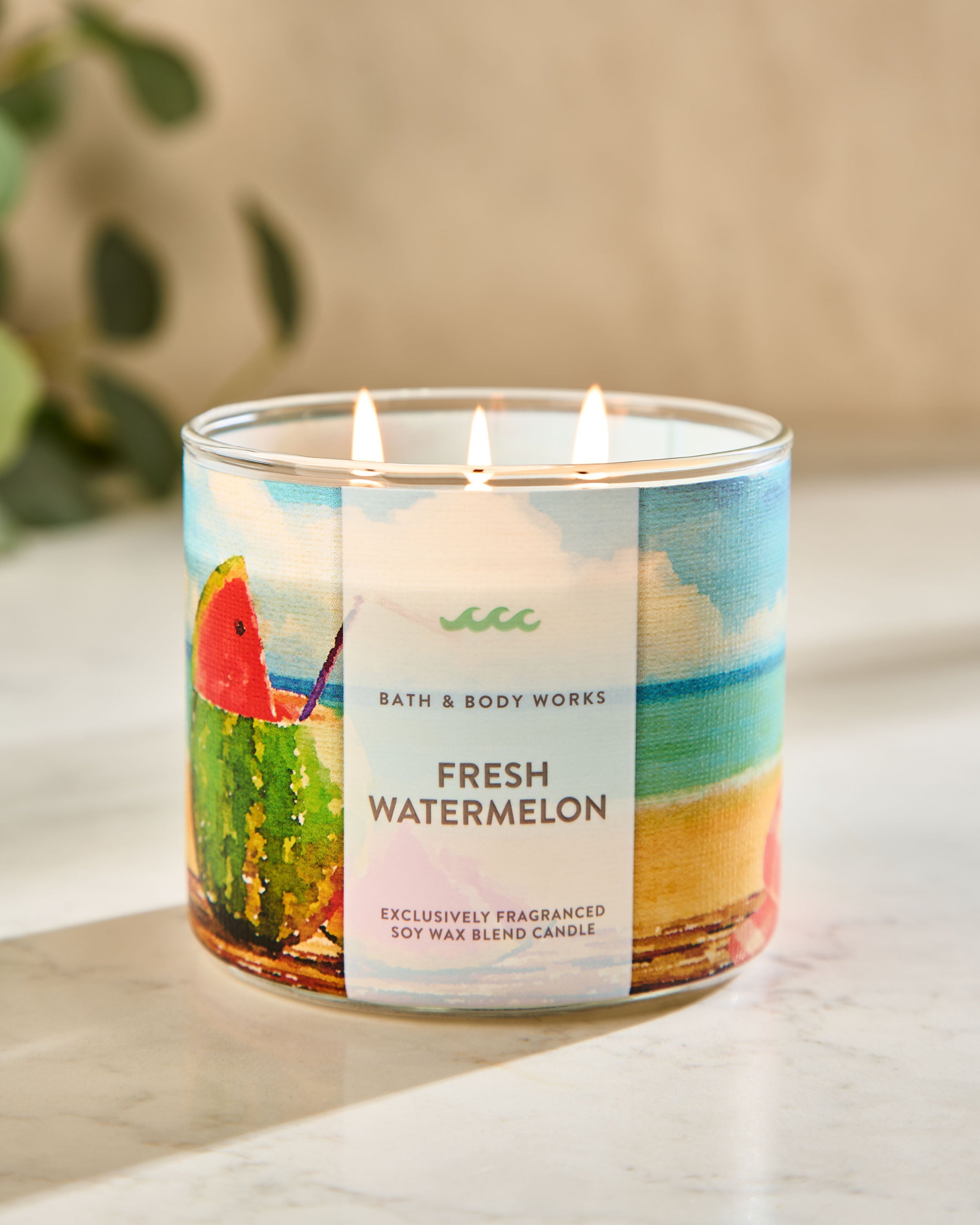 Fresh Watermelon 3-Wick Candle