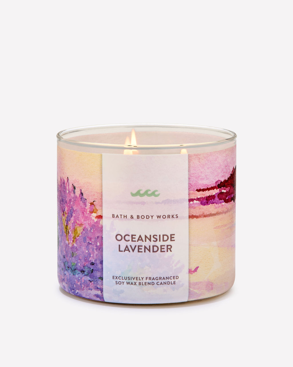 Oceanside Lavender 3-Wick Candle