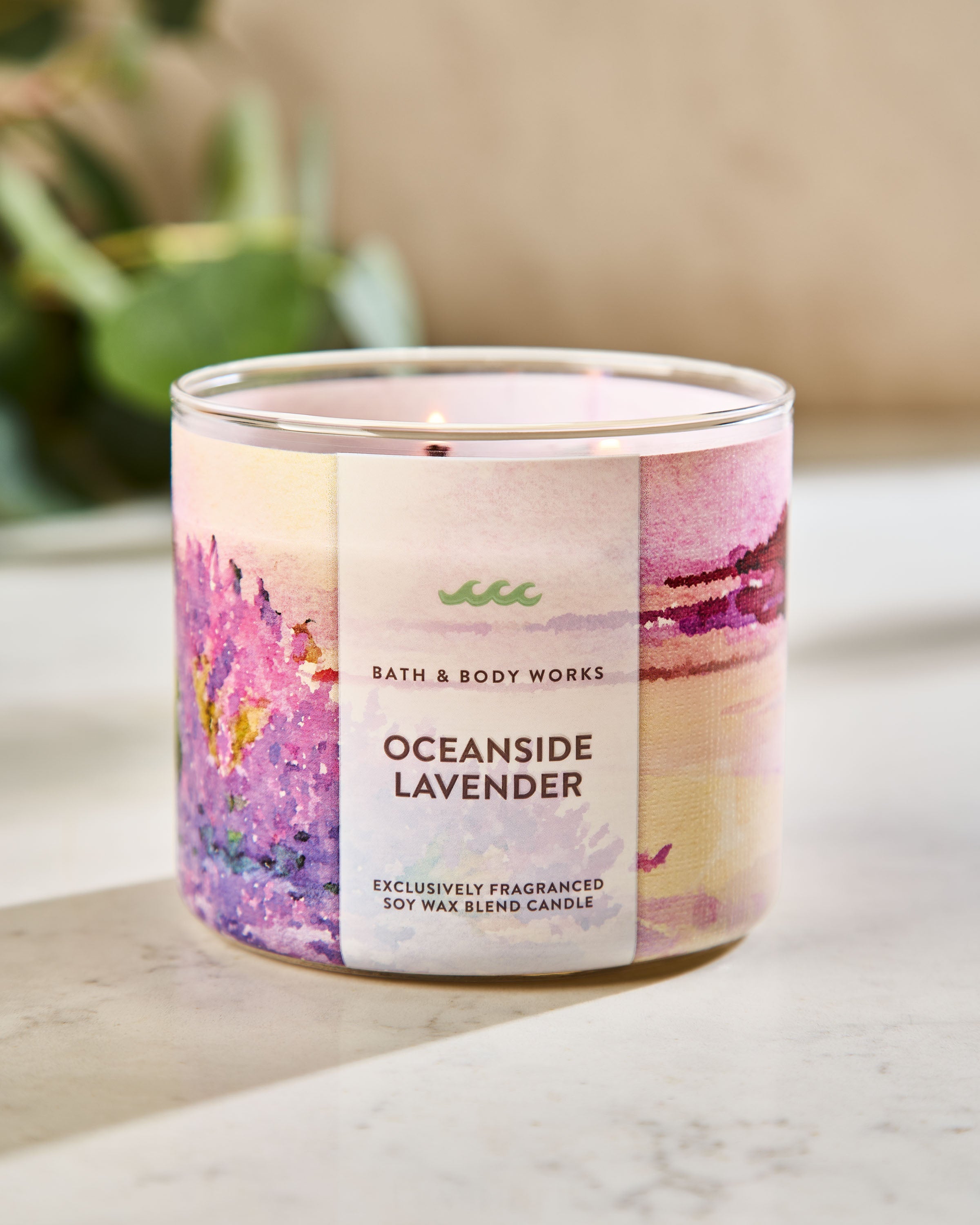 Oceanside Lavender 3-Wick Candle
