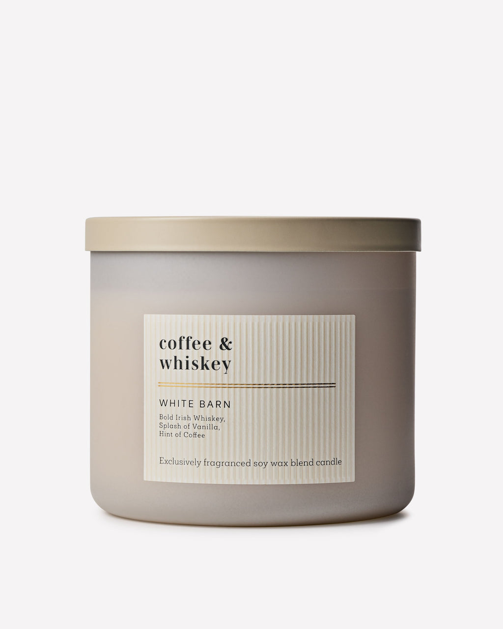 Coffee & Whiskey 3-Wick Candle