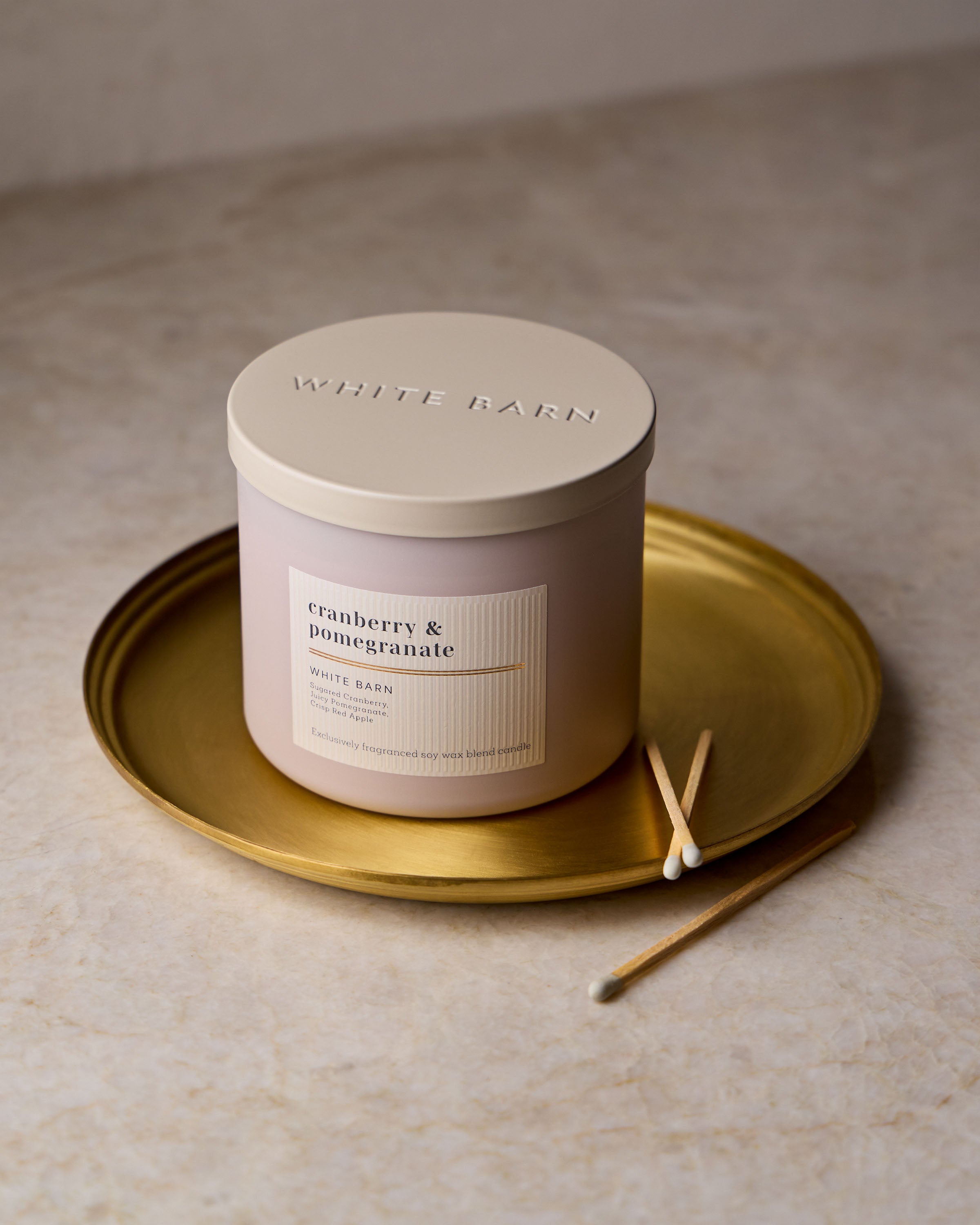 Cranberry & Pomegranate 3-Wick Candle