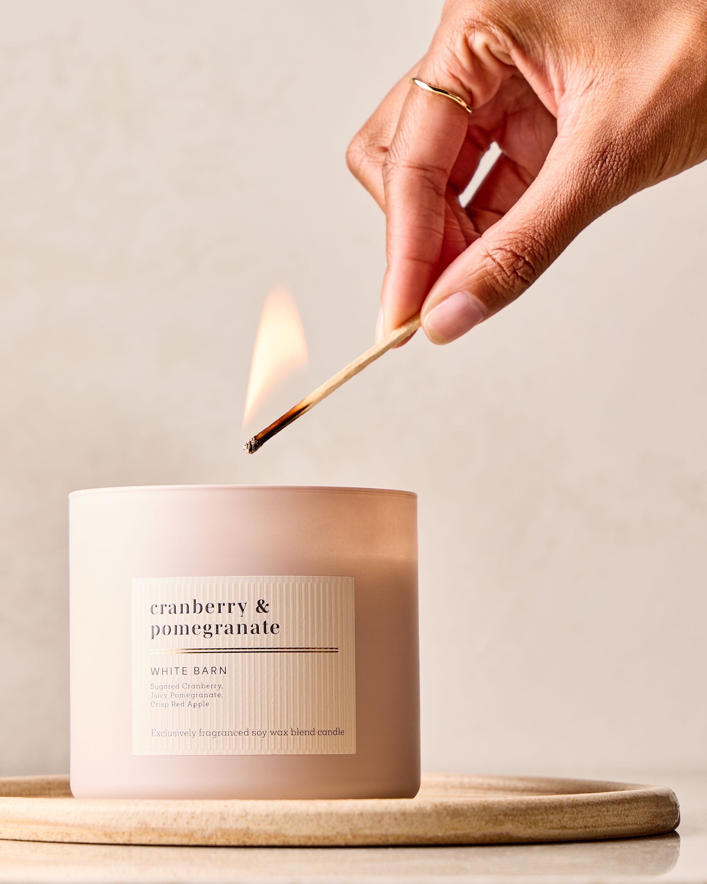 Cranberry & Pomegranate 3-Wick Candle
