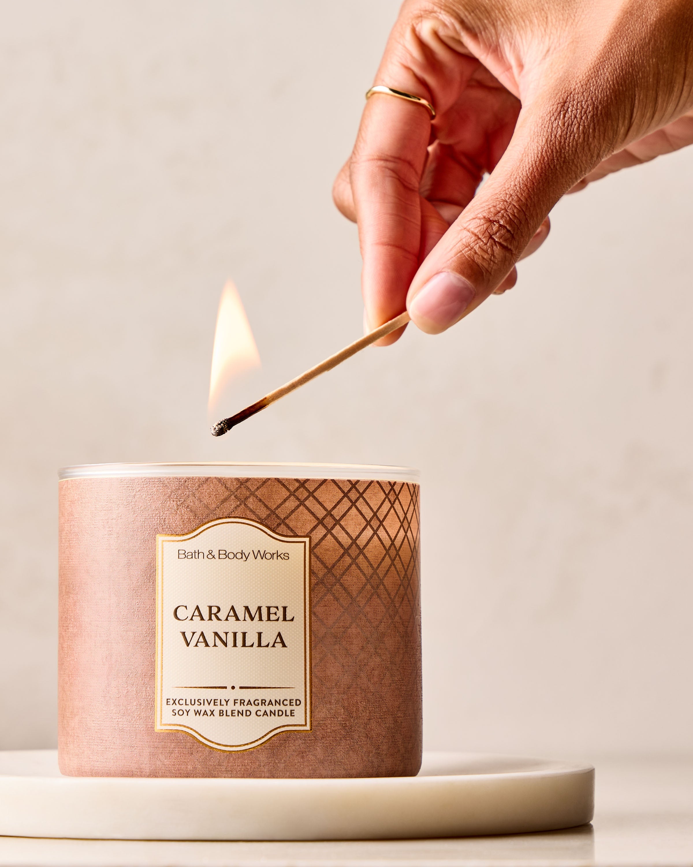 Caramel Vanilla 3-Wick Candle
