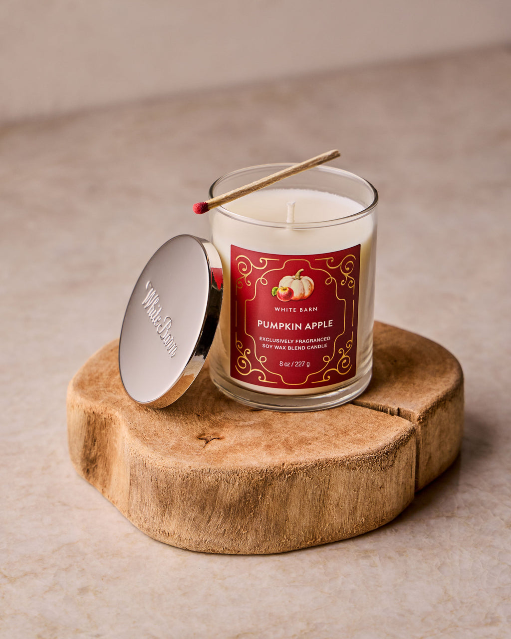 Pumpkin Apple Single Wick Candle