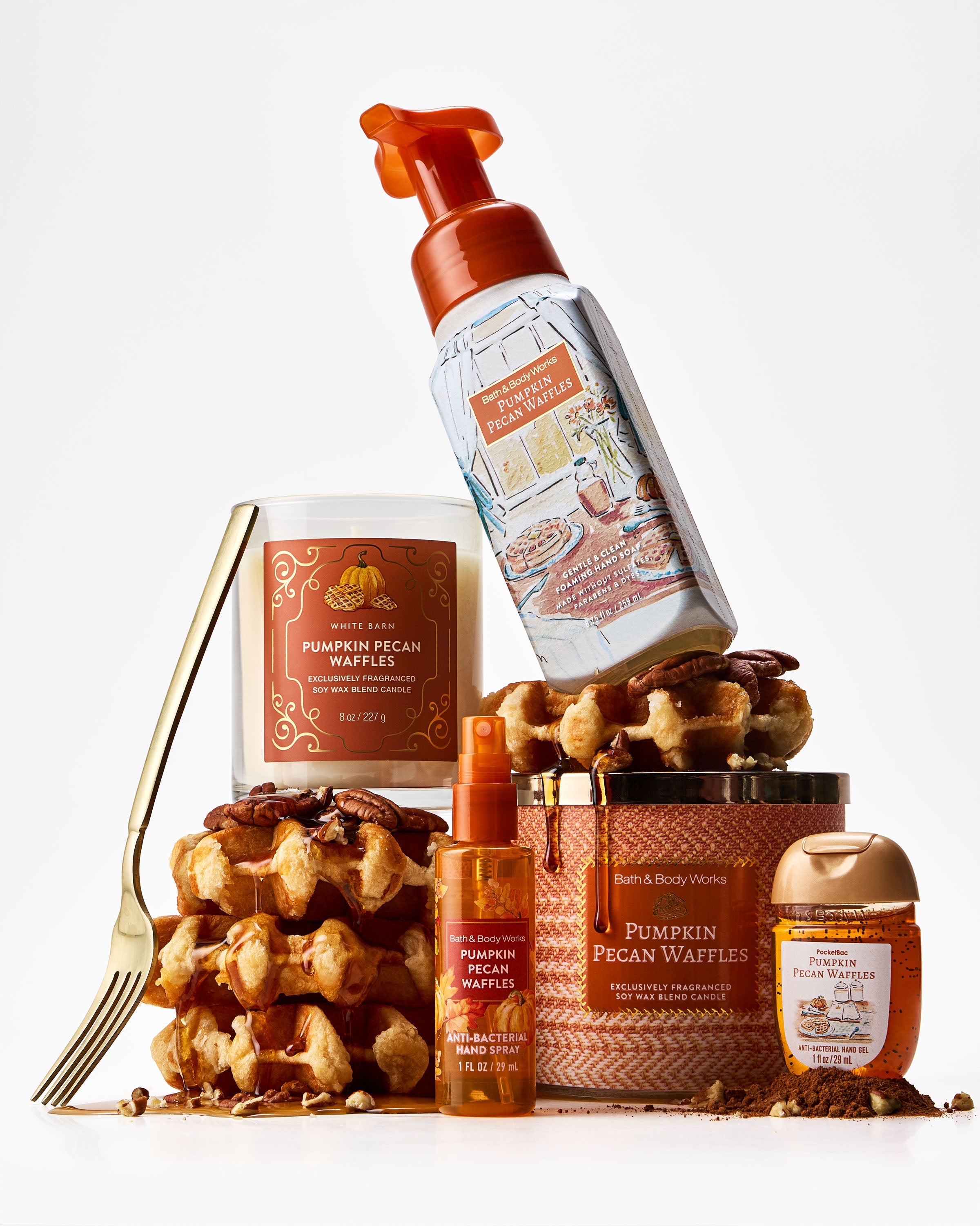 Pumpkin Pecan Waffles Single Wick Candle