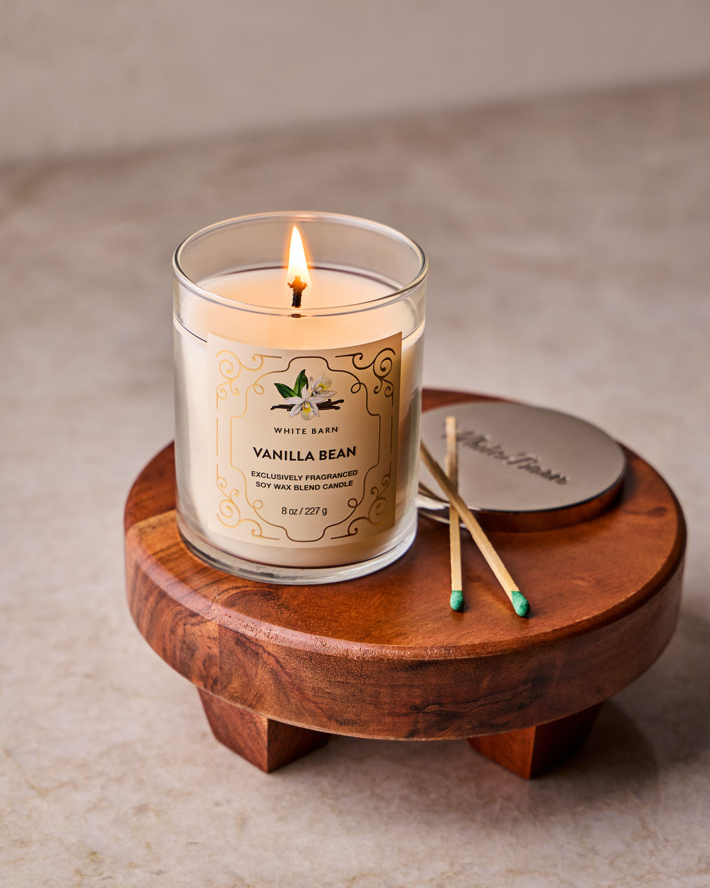 Vanilla Bean Single Wick Candle