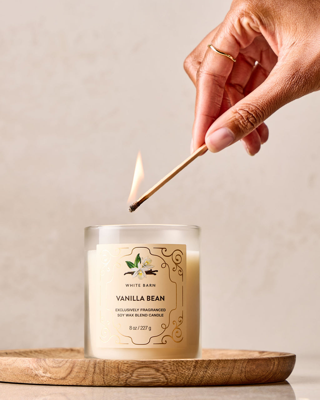 Vanilla Bean Single Wick Candle