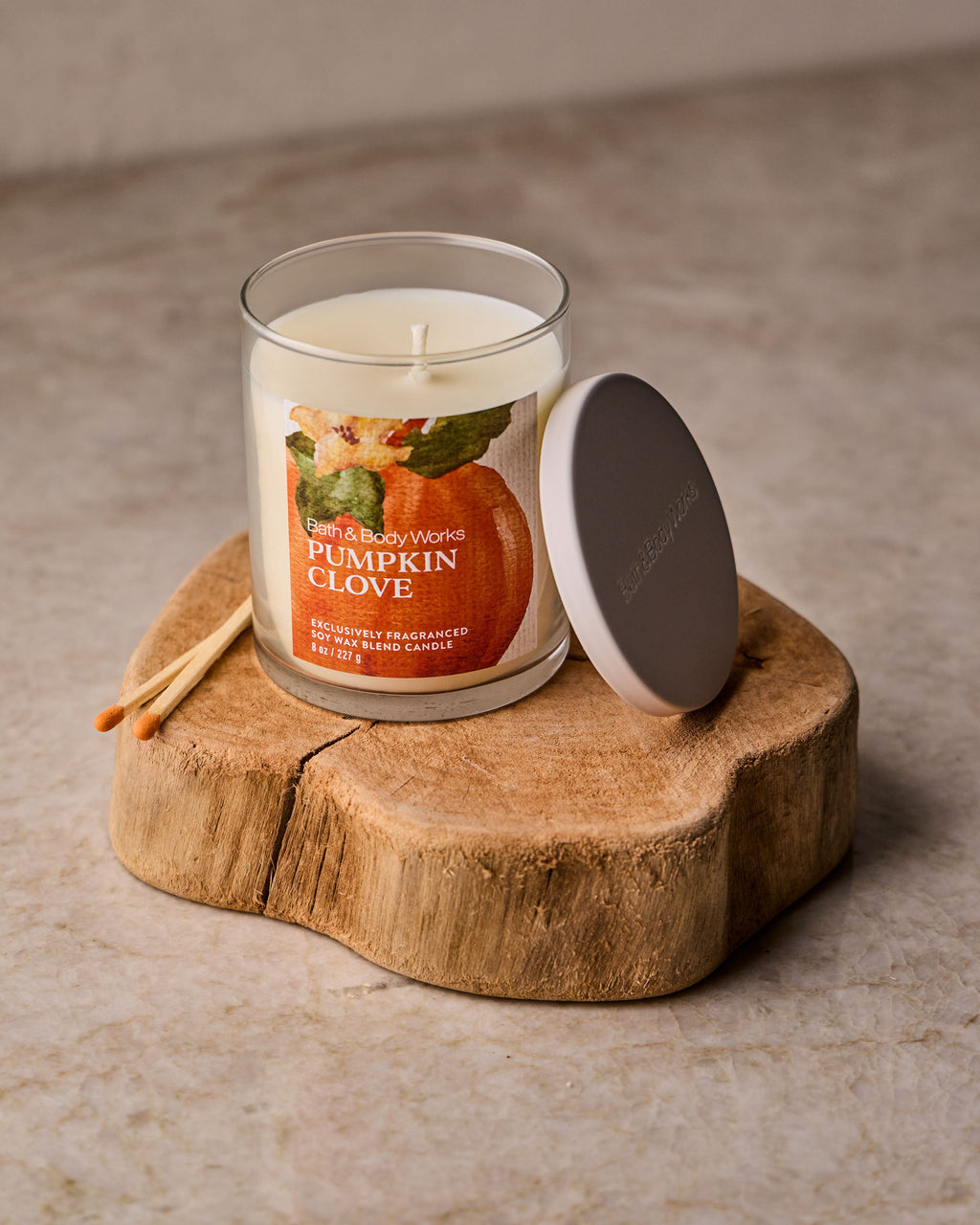 Pumpkin Clove Single Wick Candle