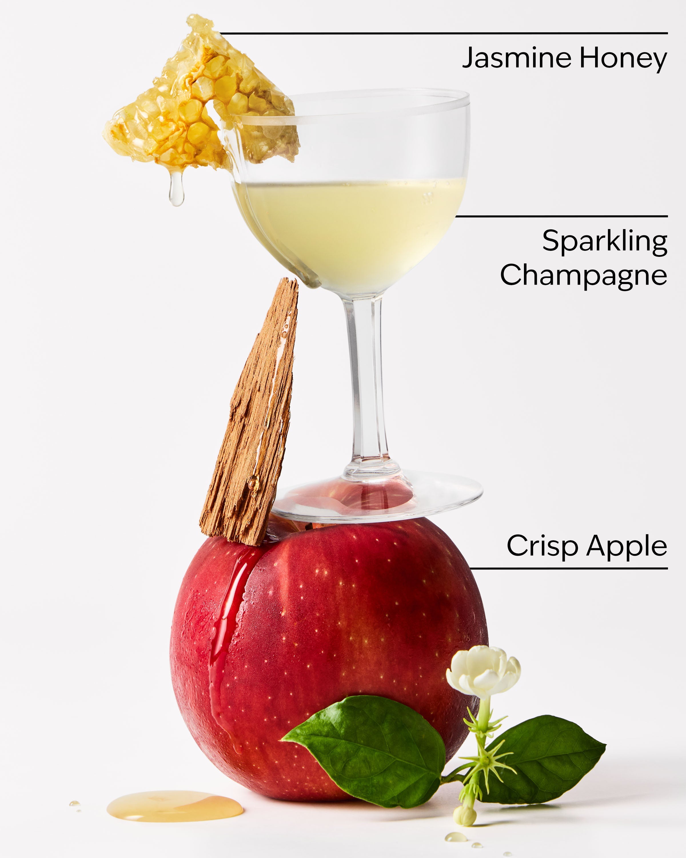 Champagne Apple & Honey Hand Sanitizer with Pump