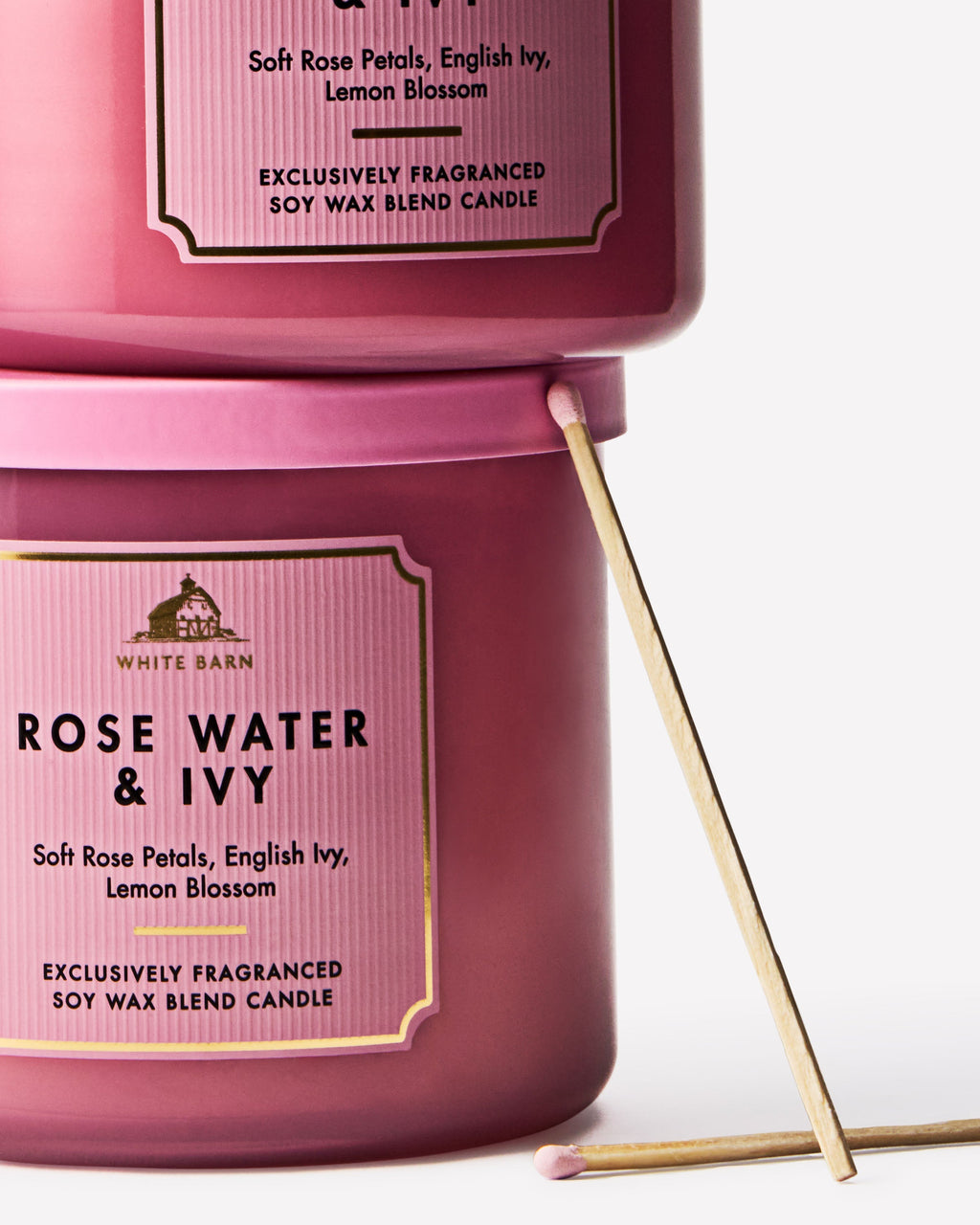 Rose Water & Ivy 3-Wick Candle